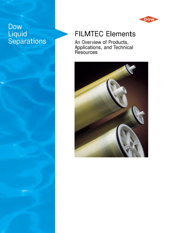 DOW FilmTec Membranes cover