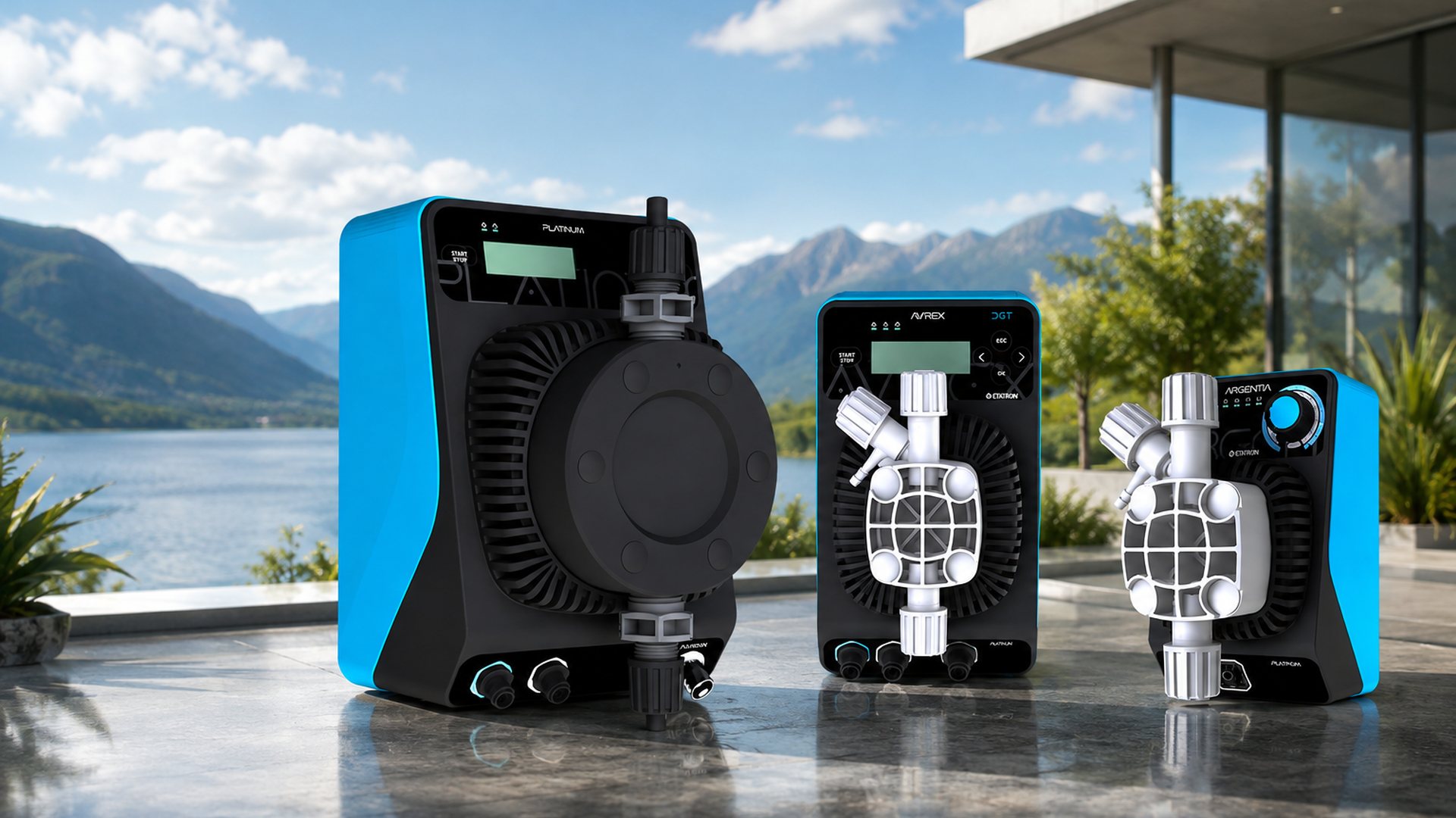 Etatron dosing pumps and controllers