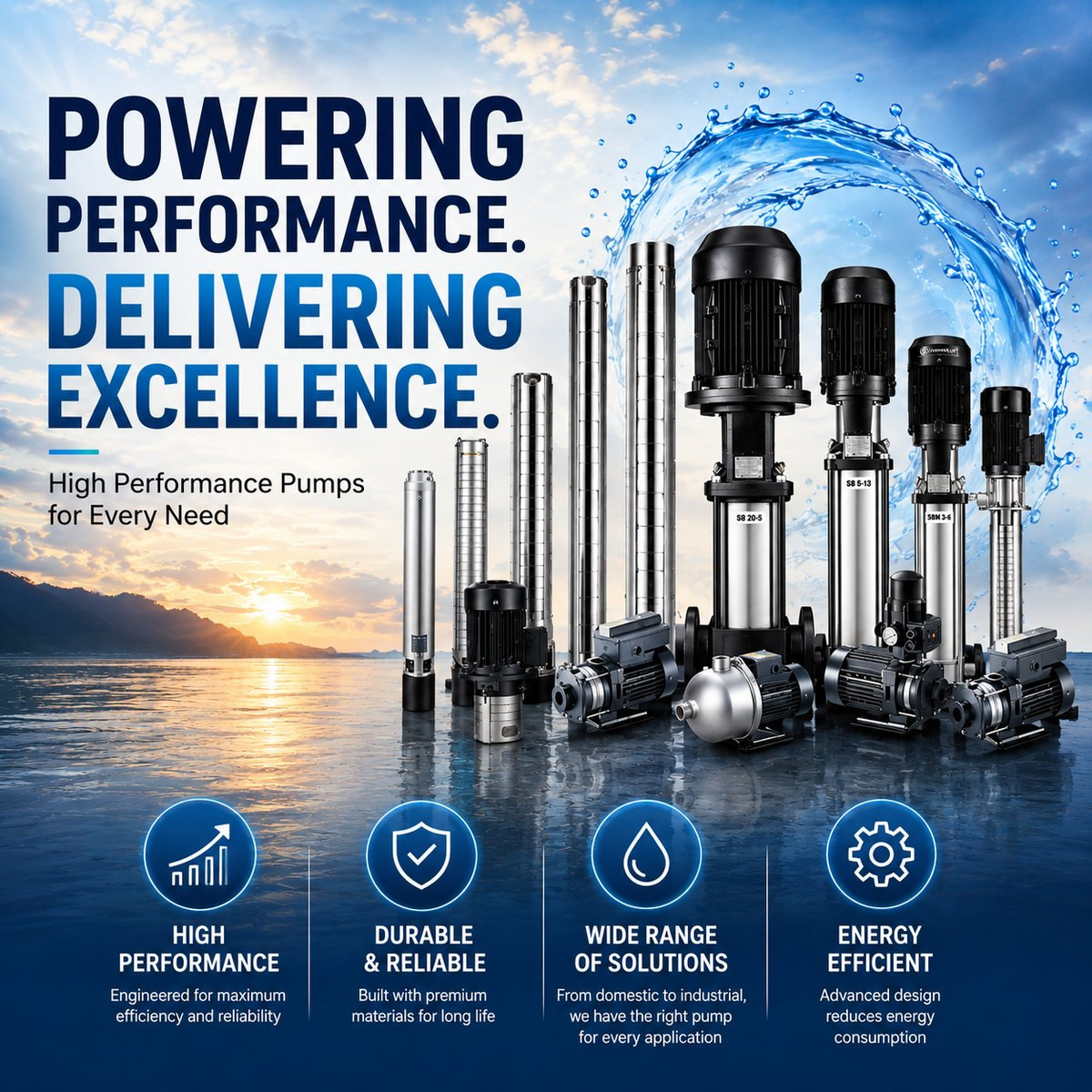 Stairs Stainless Multistage Pumps